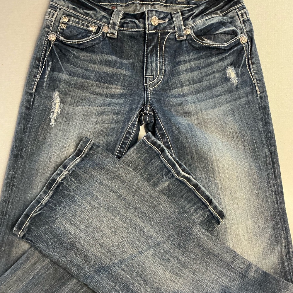 Miss Me Blue Boot Cut Jeans